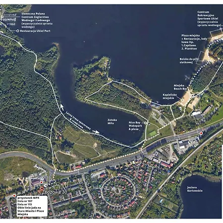 65m2 Z Balkonem Blisko Jeziora